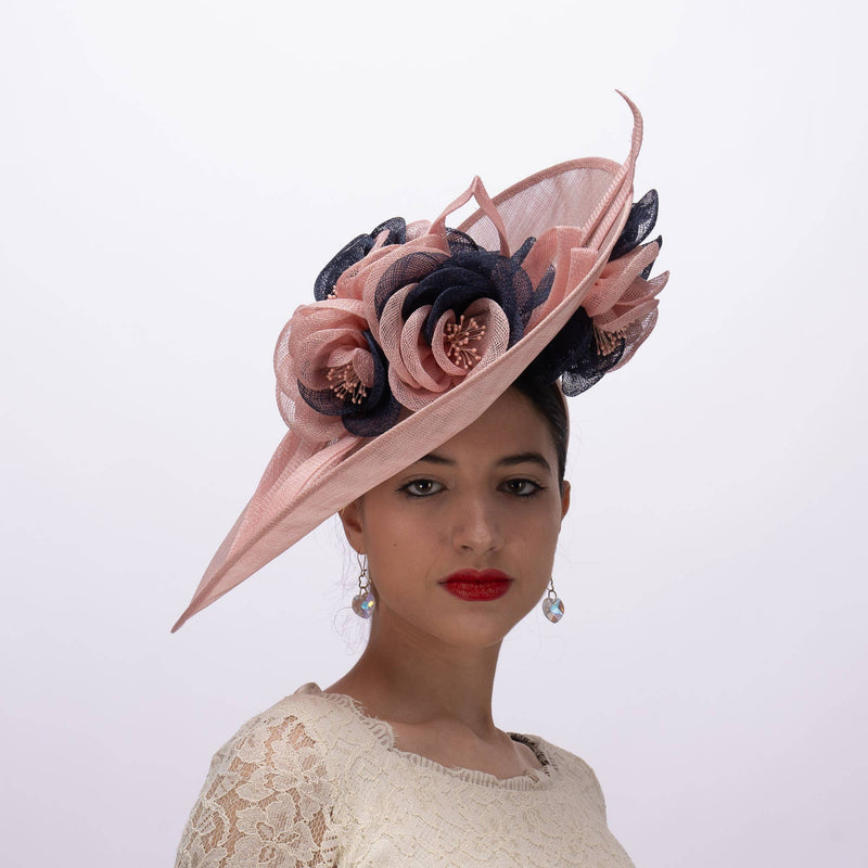 2 Tone Flower Fascinator