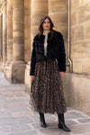 Paula short faux fur jacket