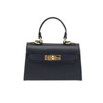 Genuine leather shoulder bag, Made in Italy, art. 112609