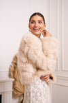 Paula short faux fur jacket