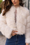 Paula short faux fur jacket
