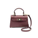 Genuine leather shoulder bag, Made in Italy, art. 112609