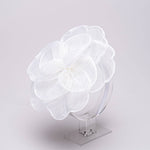 5919H | Sinamay Peony Pedal Narrow Headband Fascinator