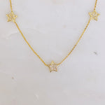 Stars In Greek Island Necklace