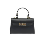 Genuine leather shoulder bag, Made in Italy, art. 112609
