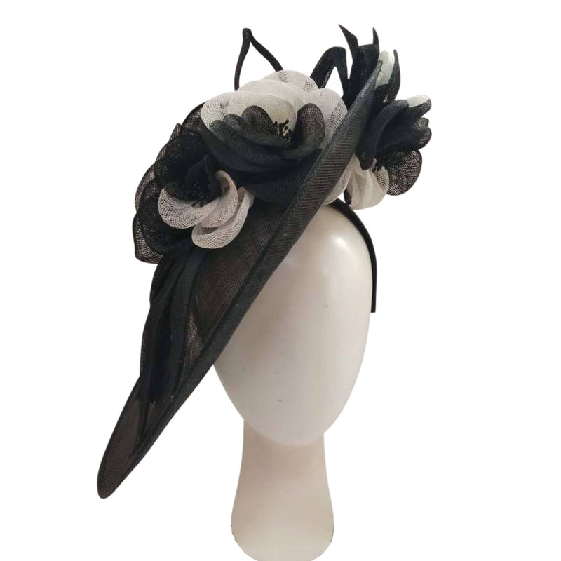 2 Tone Flower Fascinator
