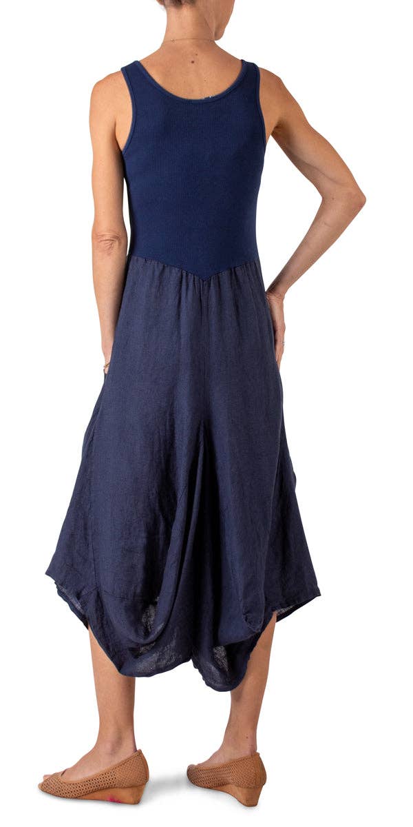 Linen Sleeveless Dress