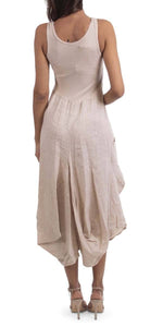 Linen Sleeveless Dress