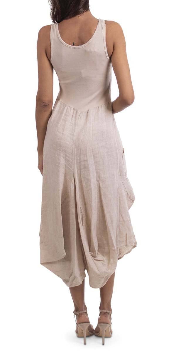 Linen Sleeveless Dress