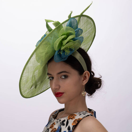 2 Tone Flower Fascinator