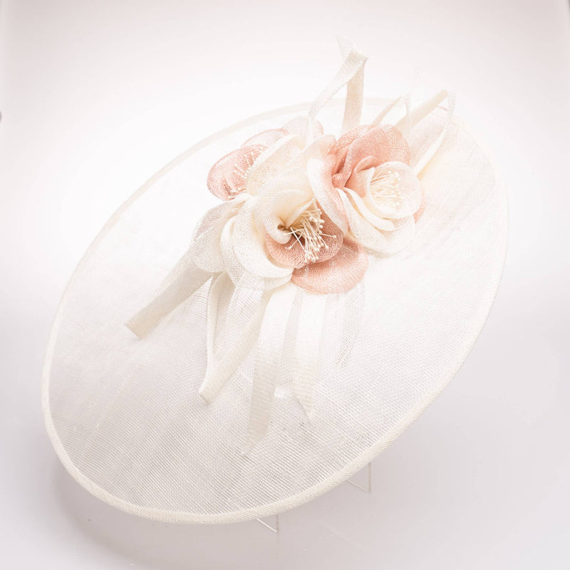 2 Tone Flower Fascinator