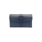 Genuine leather mini clutch bag, Made in Italy, art. 112592