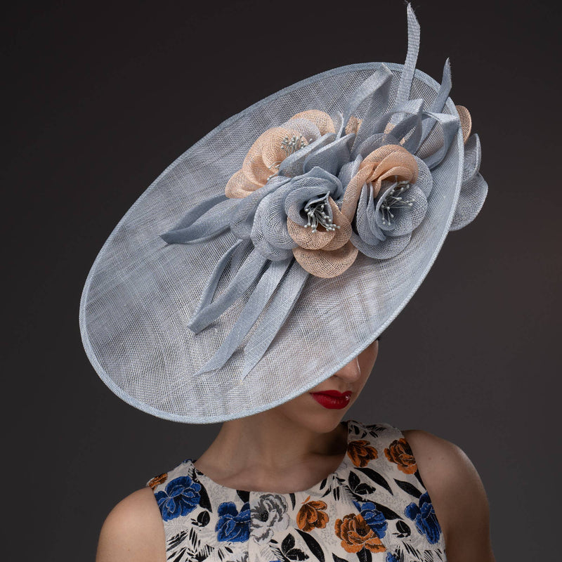 2 Tone Flower Fascinator