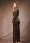 Velvet blazer & pants set