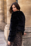 Paula short faux fur jacket