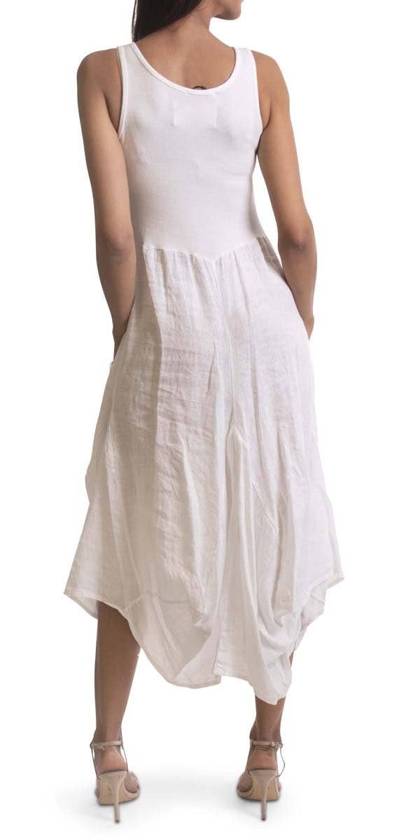 Linen Sleeveless Dress