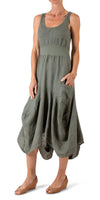 Linen Sleeveless Dress