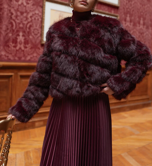 Short Faux fur jacket