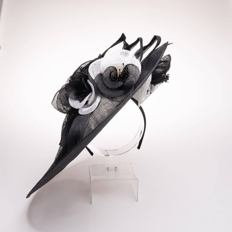 2 Tone Flower Fascinator