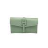 Genuine leather mini clutch bag, Made in Italy, art. 112592