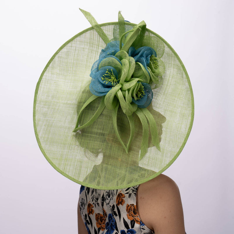 2 Tone Flower Fascinator