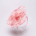5919H | Sinamay Peony Pedal Narrow Headband Fascinator