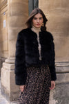 Paula short faux fur jacket