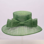 123069 Classic Sinamay Downbrim Hat Sinamay Ribbon bow back