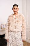 Paula short faux fur jacket