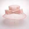 123069 Classic Sinamay Downbrim Hat Sinamay Ribbon bow back