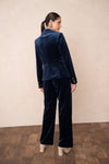Velvet blazer & pants set