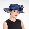 119160 | Folded Rose Sina Medium Brim Hat For Women