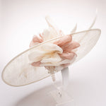 2 Tone Flower Fascinator