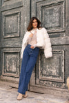 Paula short faux fur jacket