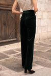 Velvet blazer & pants set