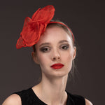 5919H | Sinamay Peony Pedal Narrow Headband Fascinator