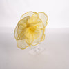 5919H | Sinamay Peony Pedal Narrow Headband Fascinator