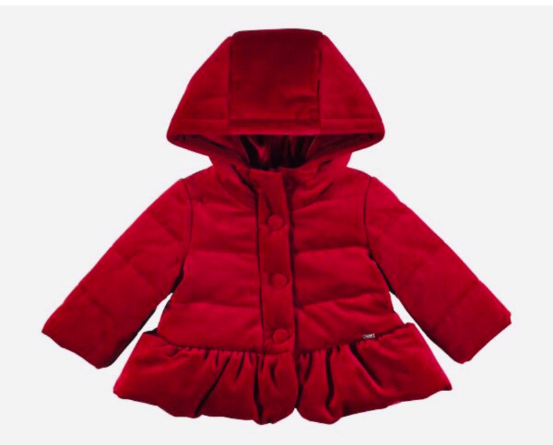 Girls Peplum Coat