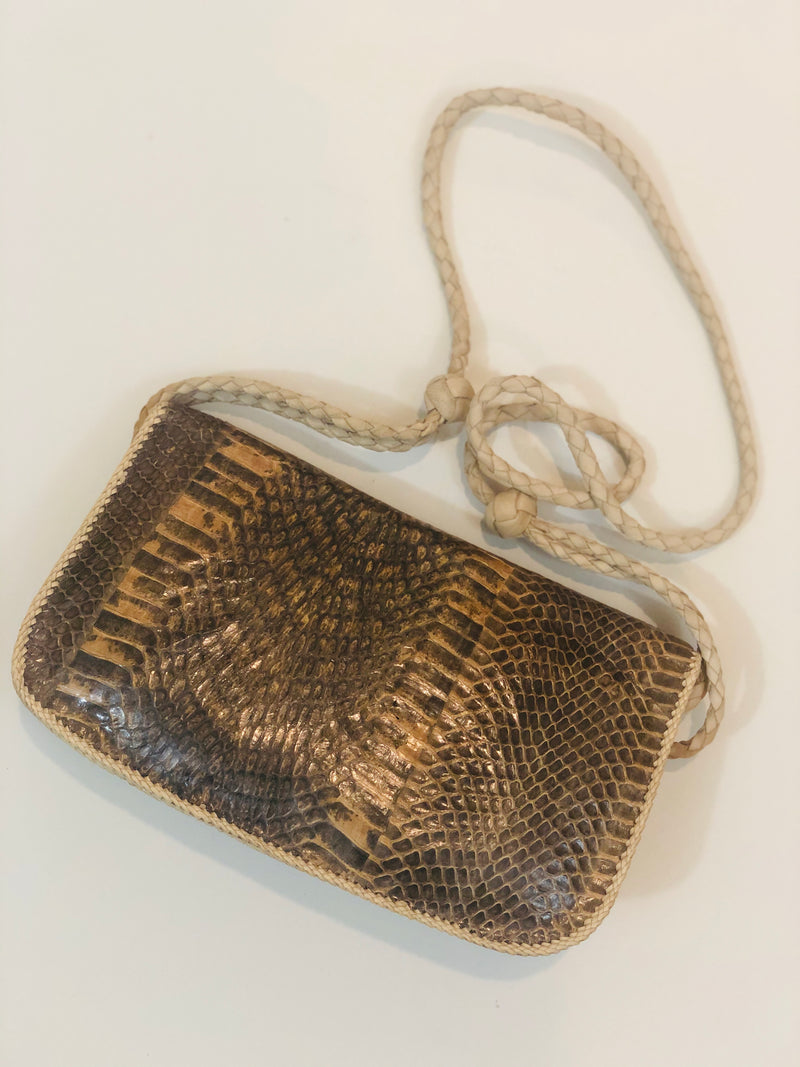 Snakeskin Handbag - Etsy