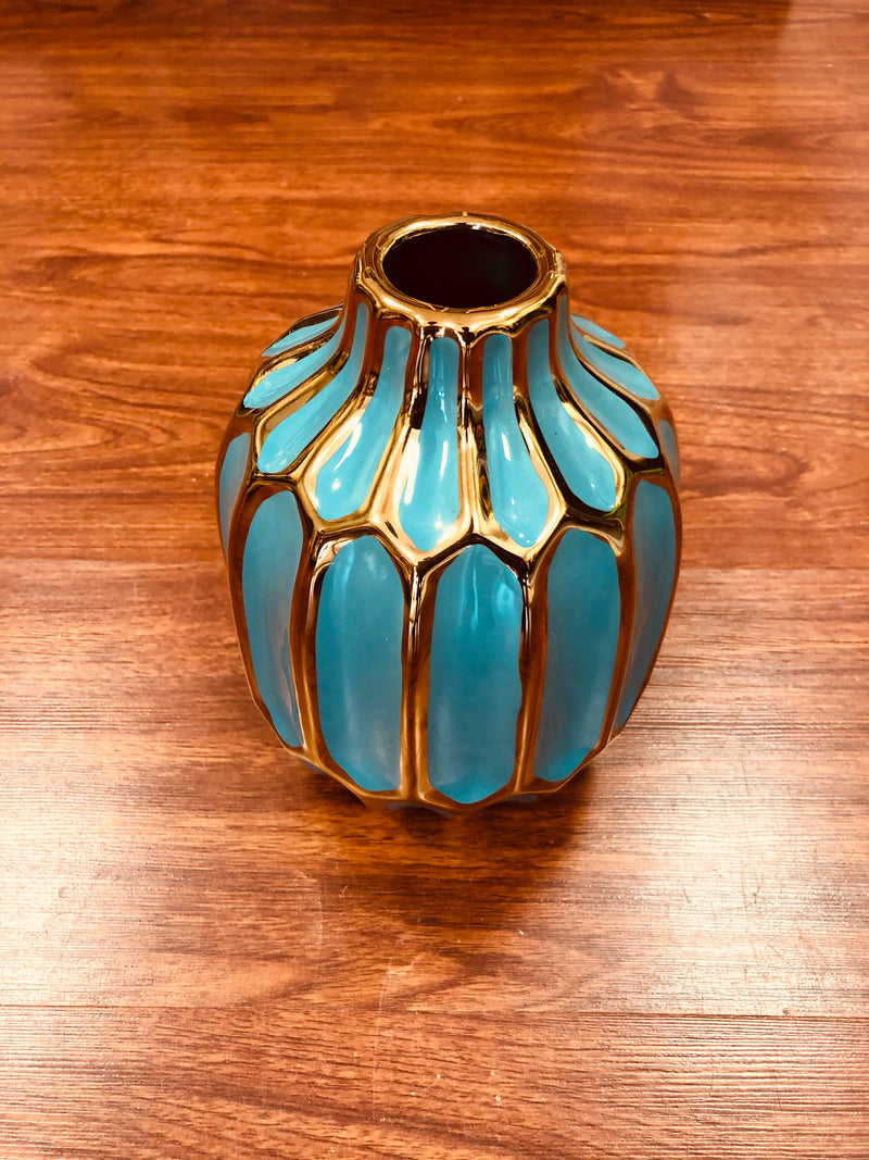 Turquoise vase
